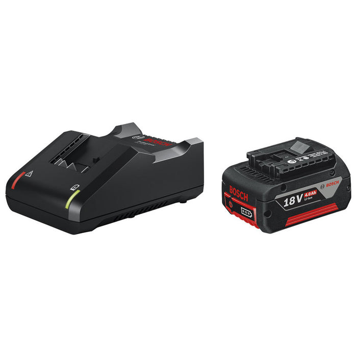 АКУМУЛАТОРНА БАТЕРИЯ И ЗАРЯДНО УСТРОЙСТВО 18 V 4 AH BOSCH PROFESSIONAL GBA 18