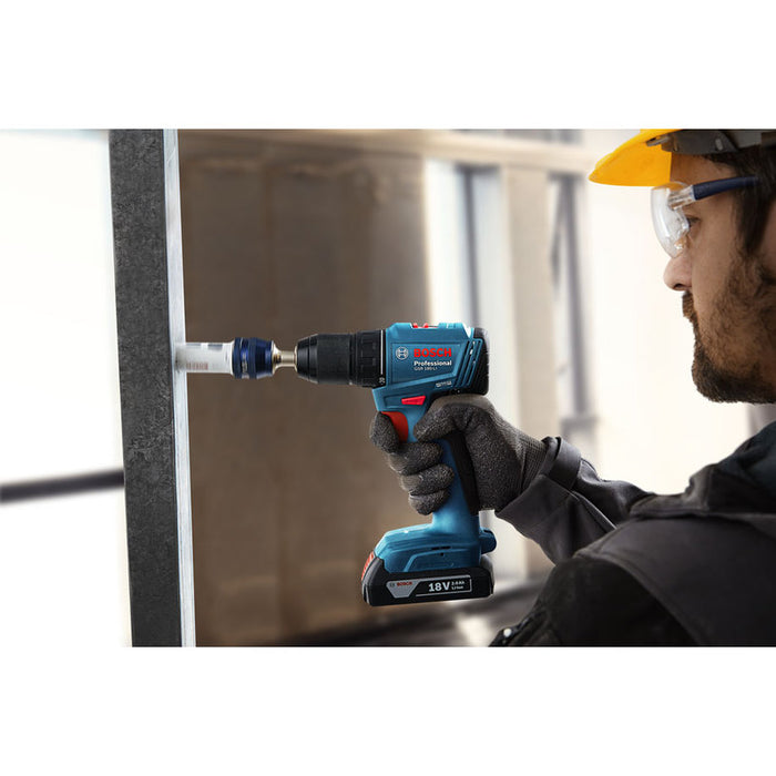 АКУМУЛАТОРНА БЕЗЧЕТКОВА БОРМАШИНА BOSCH PROFESSIONAL GSR 185 Li 18 V, 50.00 nm, БРОЙ БАТЕРИИ 2, 2.00 Ah, КУФАР