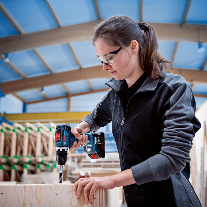 АКУМУЛАТОРНА БЕЗЧЕТКОВА БОРМАШИНА BOSCH PROFESSIONAL GSR 18V-90 18 V, 64.00 nm, БРОЙ БАТЕРИИ 2, 2.00 Ah, КУФАР