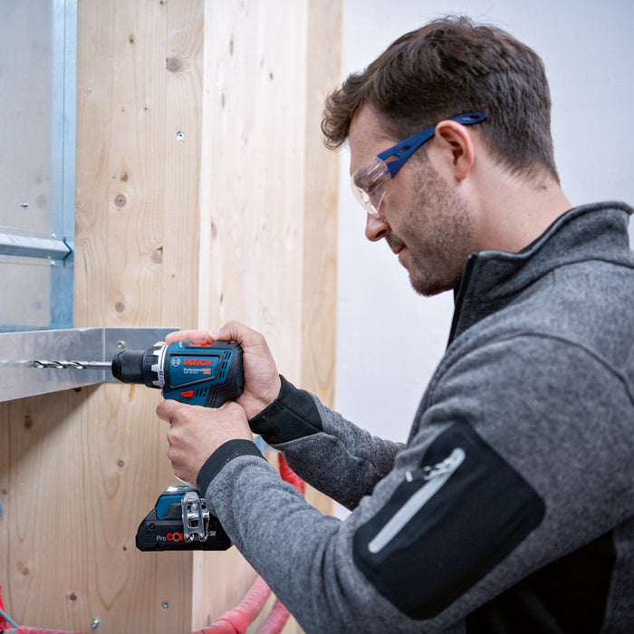 АКУМУЛАТОРНА БЕЗЧЕТКОВА БОРМАШИНА BOSCH PROFESSIONAL GSR 18V-90 18 V, 64.00 nm, БРОЙ БАТЕРИИ 2, 2.00 Ah, КУФАР