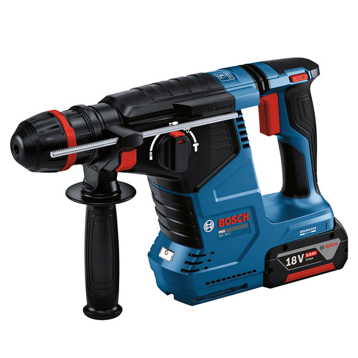АКУМУЛАТОРЕН ПЕРФОРАТОР BOSCH PROFESSIONAL GBH 187-Li 18 V, 2.40 J