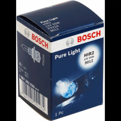 BOSCH PURE LIGHT HIR2 4000K 55W 12V CARTON BOX 1 PCS