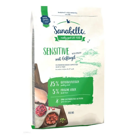 BOSCH Sanabelle Sensitive - суха храна за котки - 10 кг