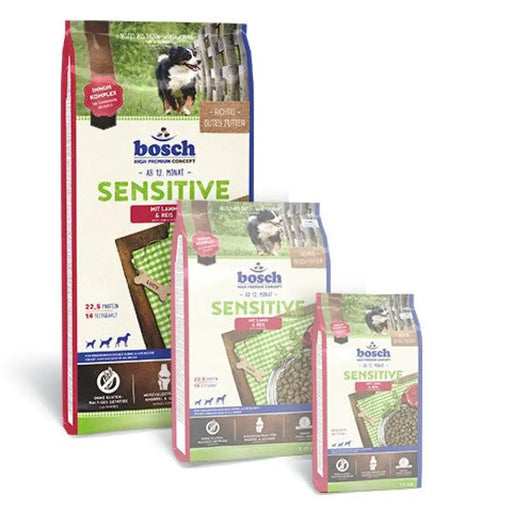 BOSCH Sensitive Lamb&Rice - суха храна за кучета - 15 кг