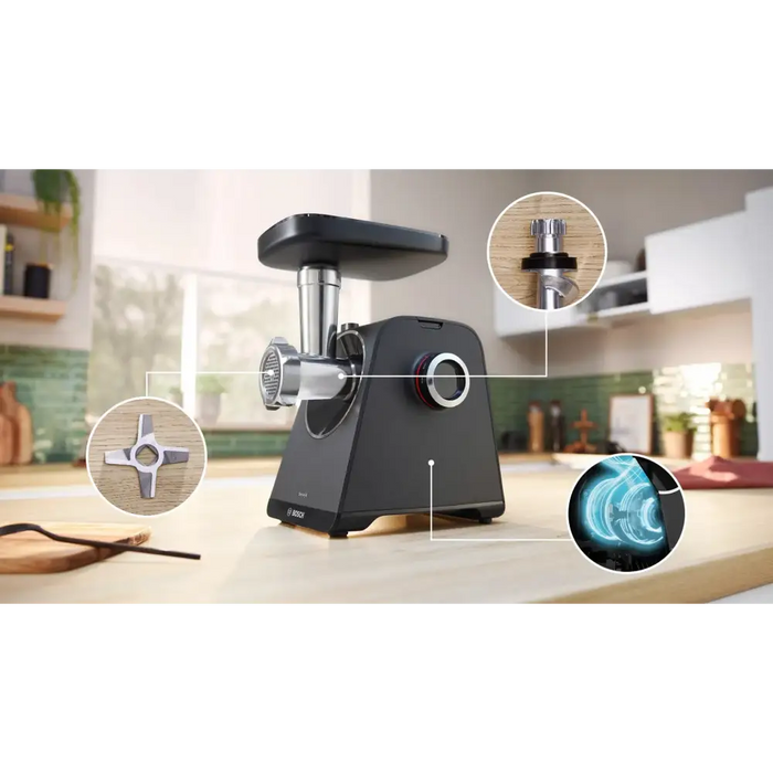Bosch Serie 4 MFWS450B месомелачка 500 W Черен