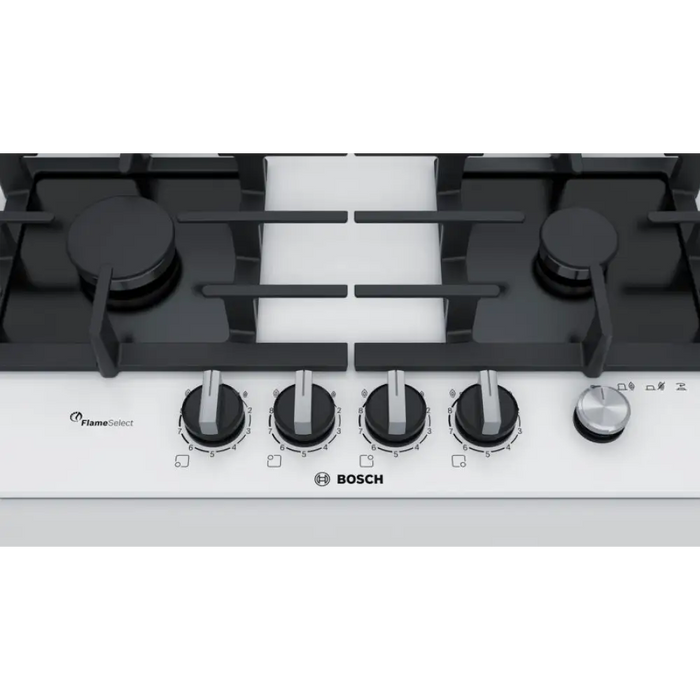 Bosch Serie 6 Газов плот PPP6A2M90 4 полета бял цвят