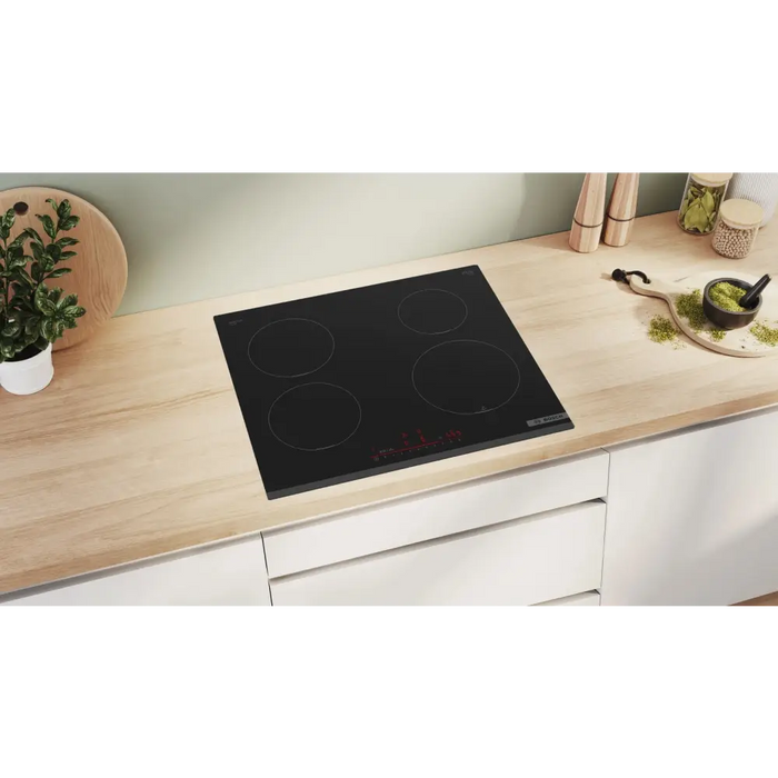 Bosch Serie 6 PIE631HB1E котлон Черен Вграждане 60 cm Зона