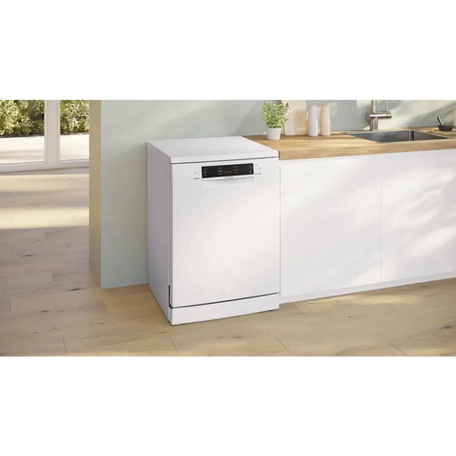 Bosch SMS46KW02E SER4 Свободностояща съдомиялна E Polinox