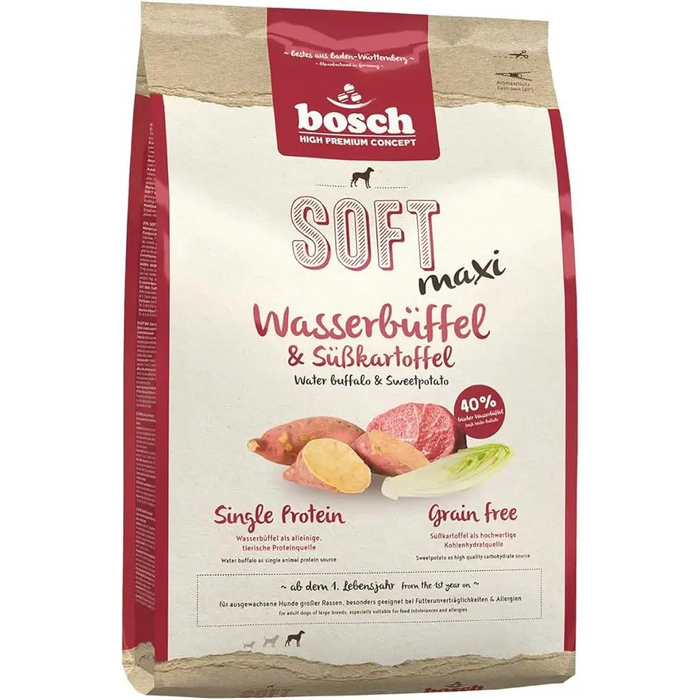 BOSCH Soft Maxi Water buffalo and sweet potatoes - dry dog