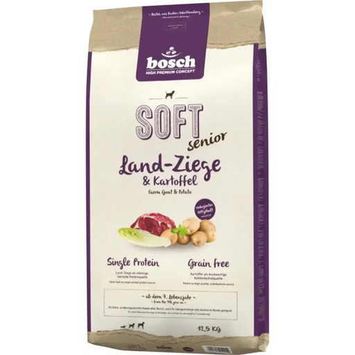 BOSCH Soft Senior Goat & Potato - суха храна за кучета