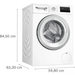 Bosch WAN2813APL Series 4 Front-loading washing machine 8
