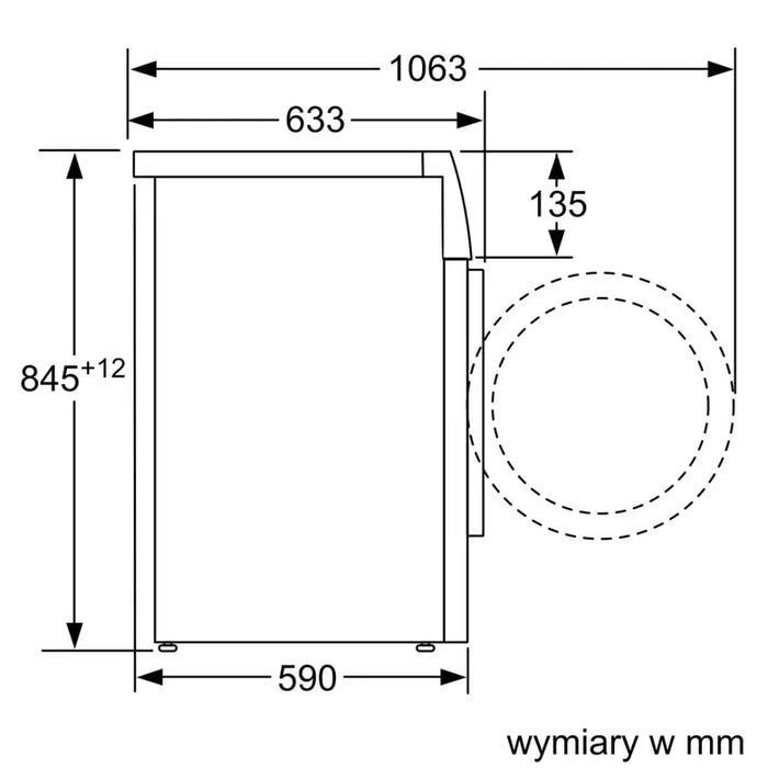 Bosch WAN2813APL Series 4 Front-loading washing machine 8