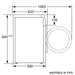 Bosch WAN2813APL Series 4 Front-loading washing machine 8