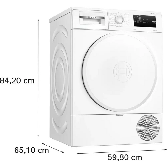 Bosch WTH83277PL Свободностояща сушилня 8 кг