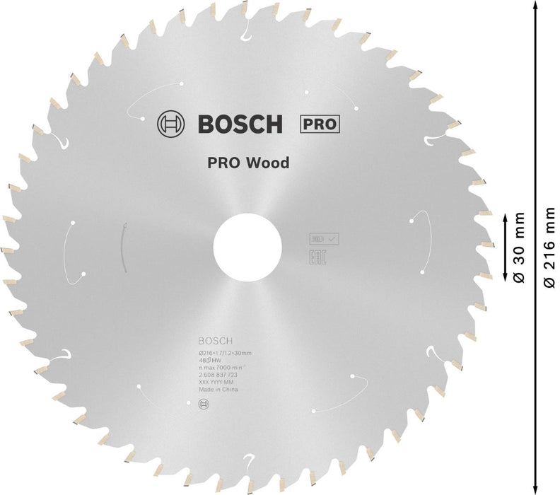 ДИСК ЗА ЦИРКУЛЯР PRO WOOD BOSCH
