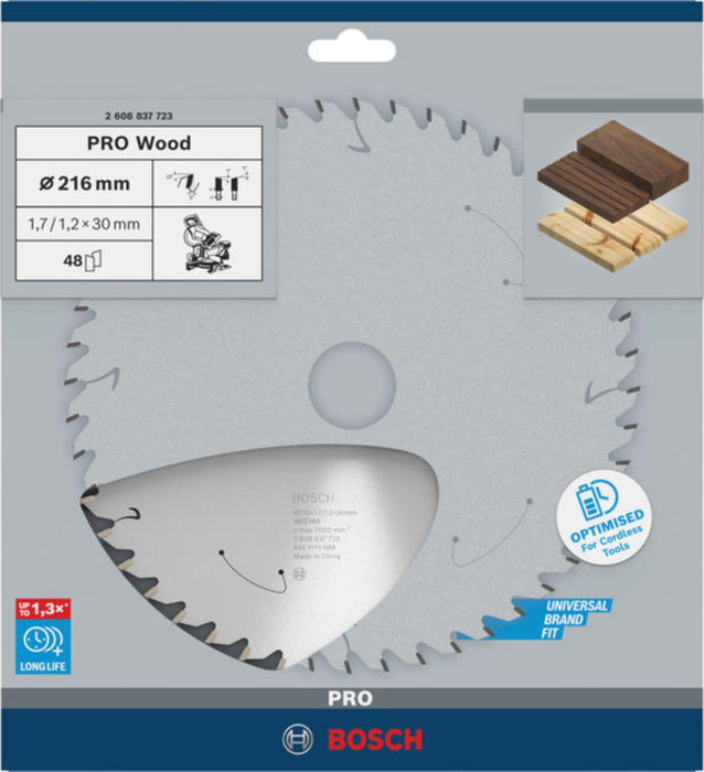 ДИСК ЗА ЦИРКУЛЯР PRO WOOD BOSCH
