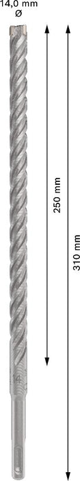 СВРЕДЛО БЕТОН BOSCH SDS-PLUS-5X 14X250X3