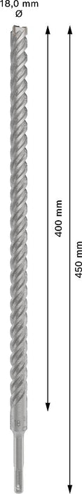 СВРЕДЛО BOSCH SDS-PLUS-5X 18X400X450
