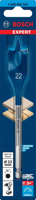 СВРЕДЛО BOSCH ПЛОСКО 22X100X152