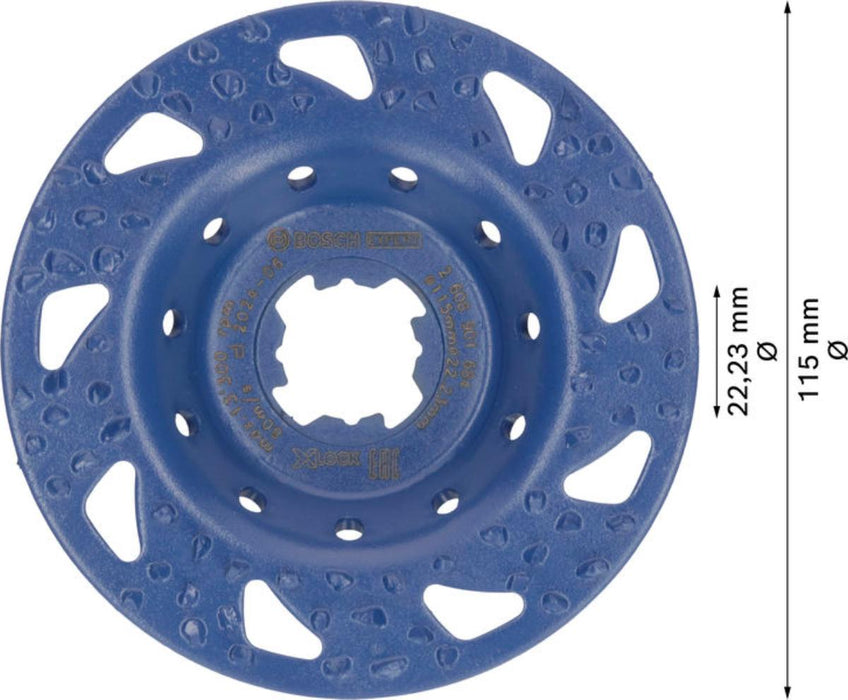 ШЛИФОВЪЧЕН ДИСК 115ММ A X-LOCK BOSCH