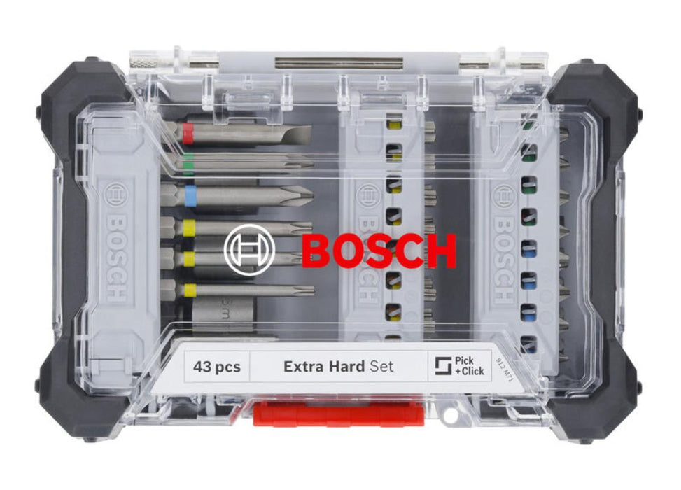 КОМПЛЕКТ БИТОВЕ EXTRA HARD 43БР BOSCH