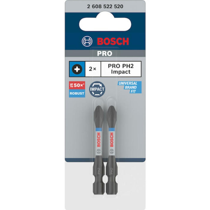 БИТ УДАРЕН PH2 55MM BOSCH