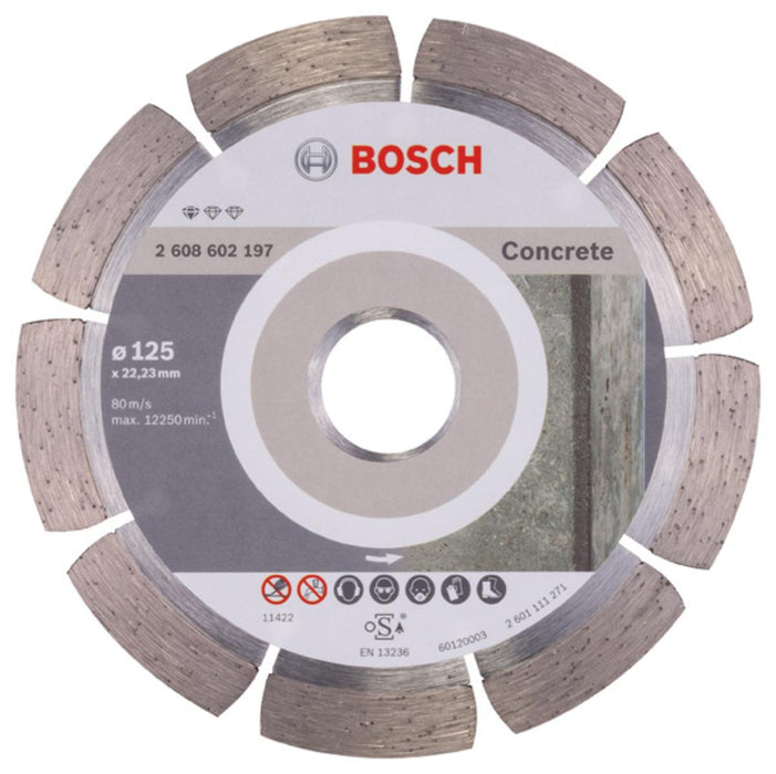ДИСК ДИАМАНТЕН ЗА БЕТОН Ф125 BOSCH