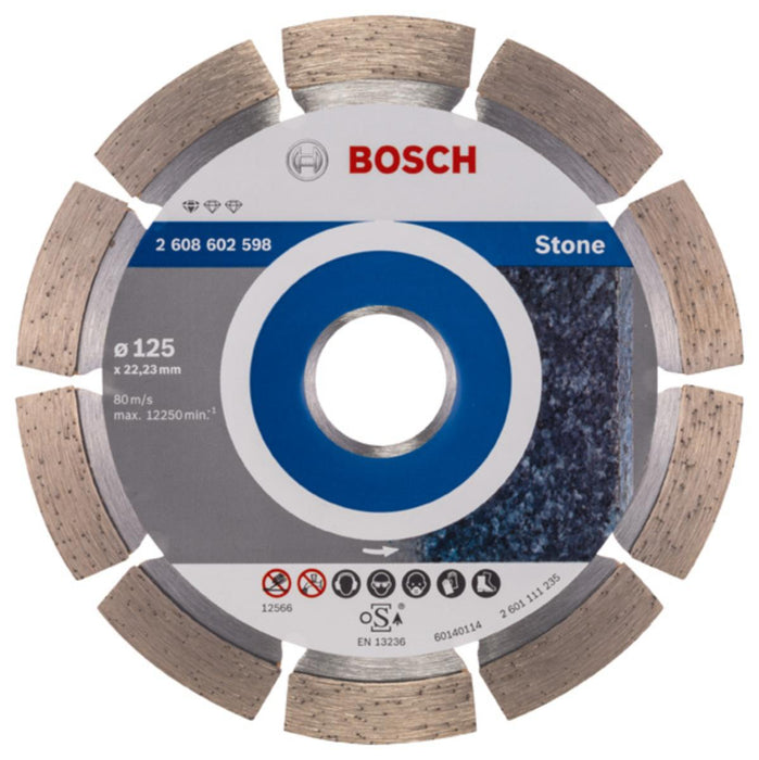 ДИСК ДИАМАНТЕН ЗА КАМЪК Ф125 BOSCH