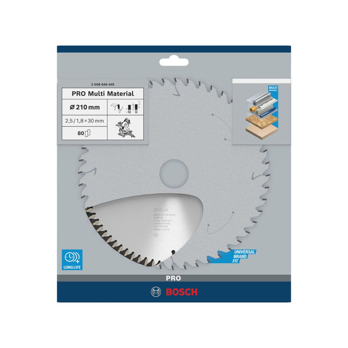 ДИСК ЗА ЦИРКУЛЯР MULTI 210MM BOSCH