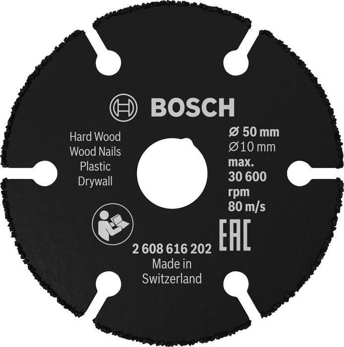 BOSCH КАРБИДЕН ДИСК ЪГЛОШЛАЙФ MULTI 50MM
