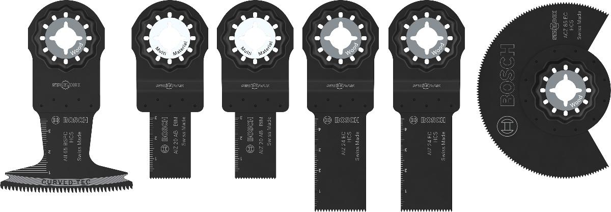 BOSCH К-Т НОЖЧЕТА STARLOCK W&SM  6БР.