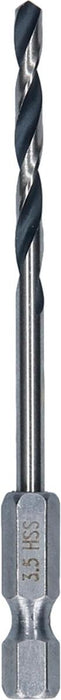 BOSCH СВРЕДЛО ЗА МЕТАЛ HEX 1 БР. 3,5 MM