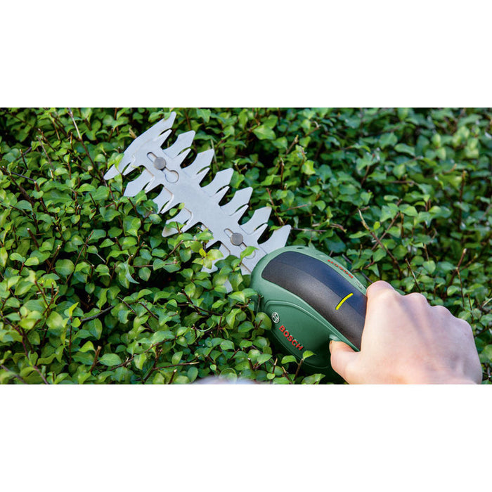 АКУМУЛАТОРНА НОЖИЦА ЗА ТРЕВА И ХРАСТИ BOSCH EASYSHEAR 3.6 V, 1.50 Ah, РАБОТНА ШИРИНА С НОЖ ЗА ХРАСТИ 120 мм, РАБОТНА ШИРИНА С НОЖ ЗА ТРЕВА 80 мм