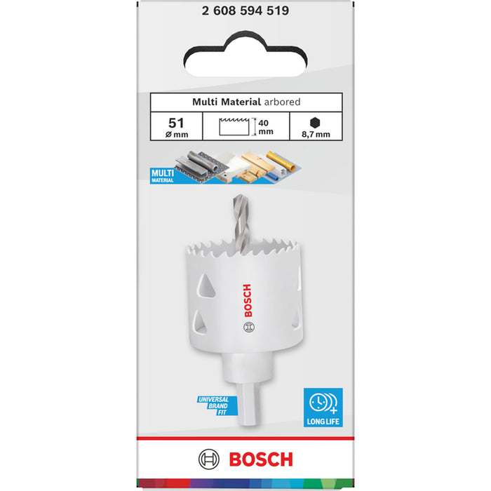 БОРКОРОНА 51 ММ BOSCH MULTI MATERIAL