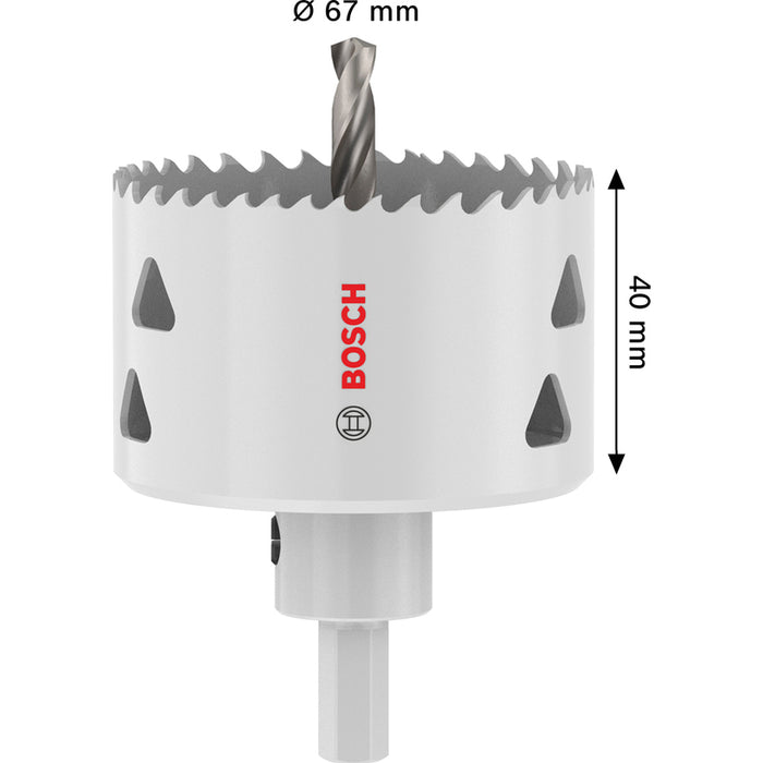 БОРКОРОНА 67 ММ BOSCH MULTI MATERIAL