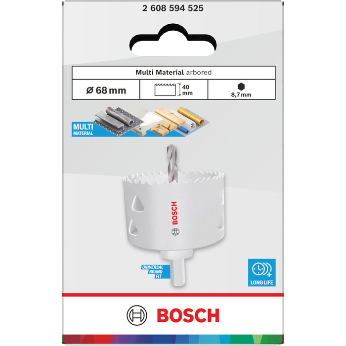 БОРКОРОНА 68 ММ BOSCH MULTI MATERIAL