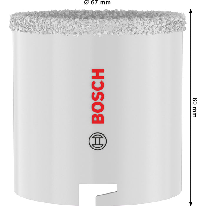БОРКОРОНА 67 MM BOSCH BRICK & SOFT TILE
