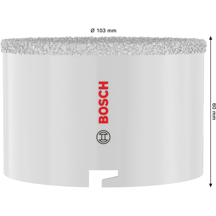 БОРКОРОНА 103 MM BOSCH BRICK & SOFT TILE