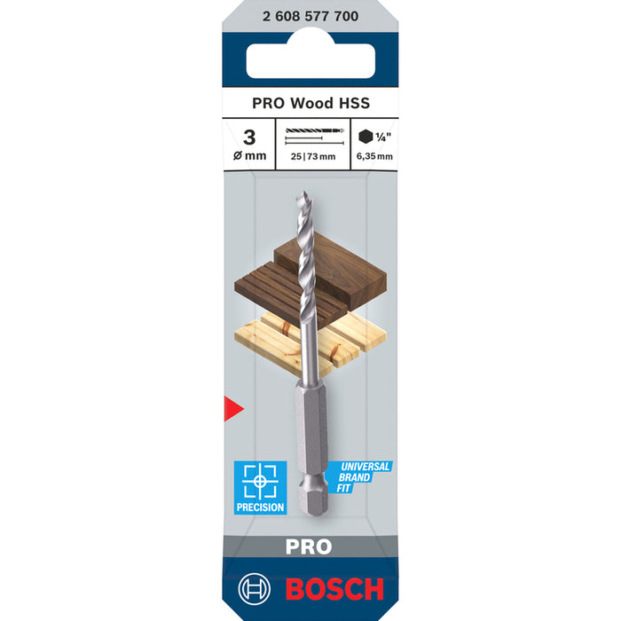 СВРЕДЛО ЗА ДЪРВО BOSCH HEX 3x74