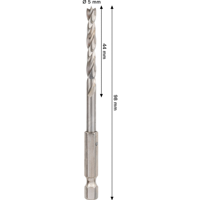 СВРЕДЛО ЗА ДЪРВО BOSCH HEX 5x99