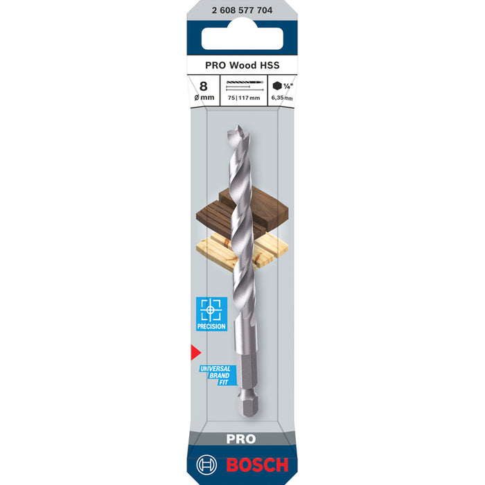 СВРЕДЛО ЗА ДЪРВО BOSCH HEX 8x117