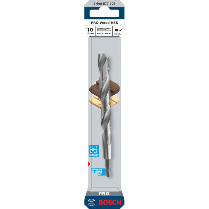 СВРЕДЛО ЗА ДЪРВО BOSCH HEX 10x133