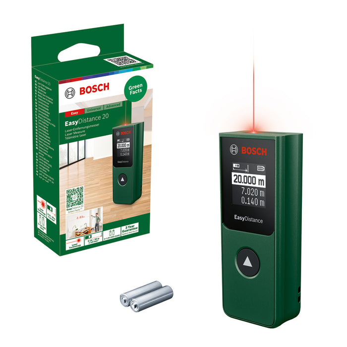 ЛАЗЕРНА РОЛЕТКА BOSCH EASYDISTANCE 20
