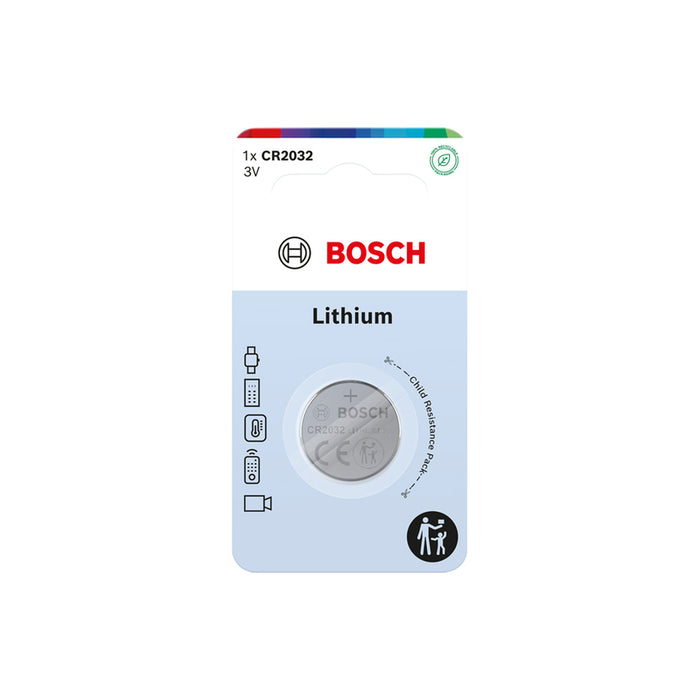 БАТЕРИЯ CR2032 1 БРОЙ BOSCH LITHIUM