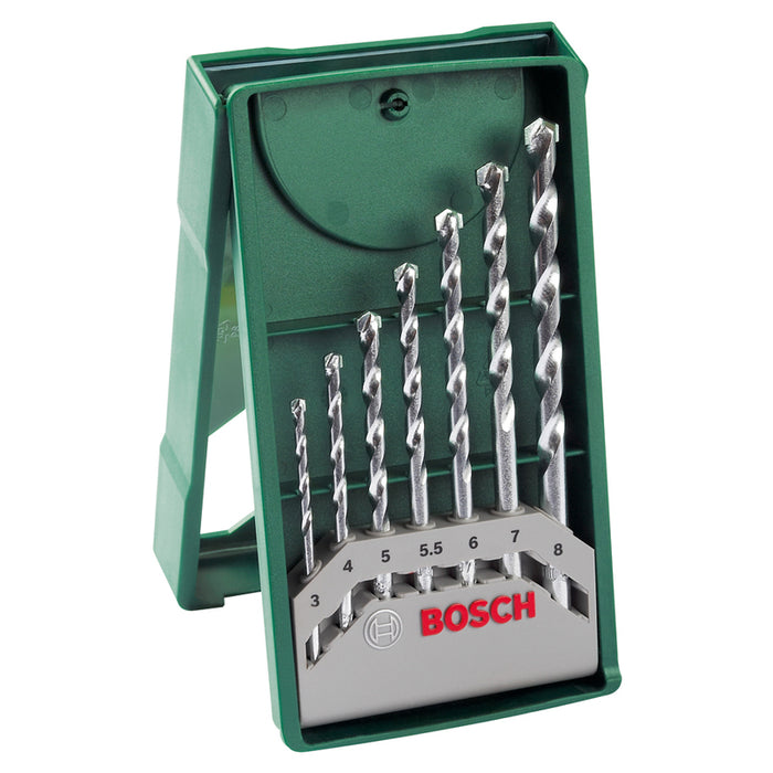 КОМПЛЕКТ СВРЕДЛА ЗА БЕТОН BOSCH 7 БРОЯ