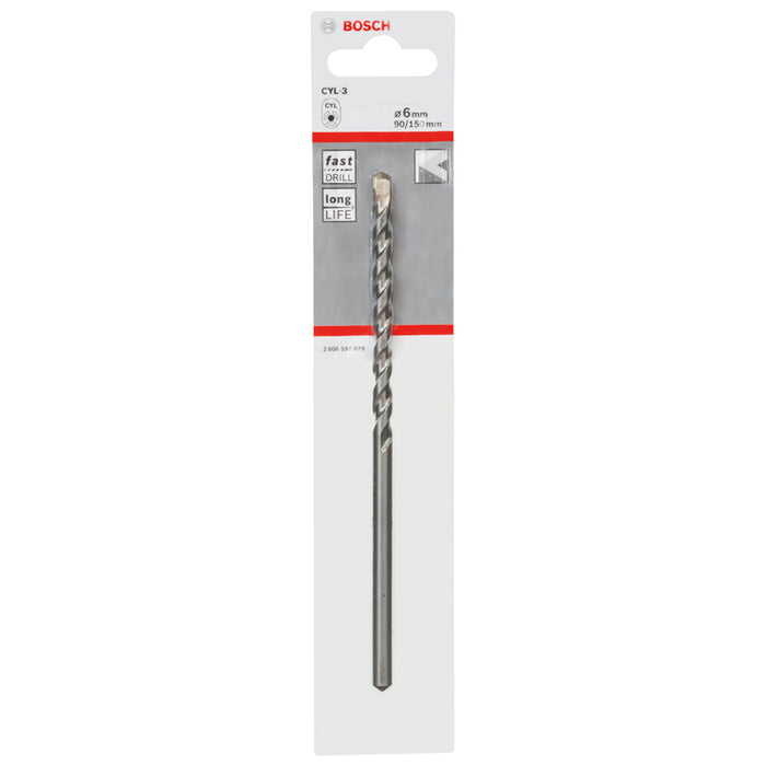 СВРЕДЛО ЗА БЕТОН BOSCH CYL-3 6X150