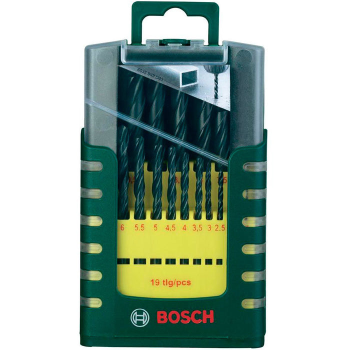 КОМПЛЕКТ СВРЕДЛА ЗА МЕТАЛ BOSCH 19 БРОЯ