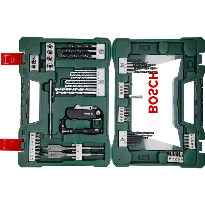 КОМПЛЕКТ СВРЕДЛА И БИТОВЕ BOSCH V-LINE 68 БРОЯ