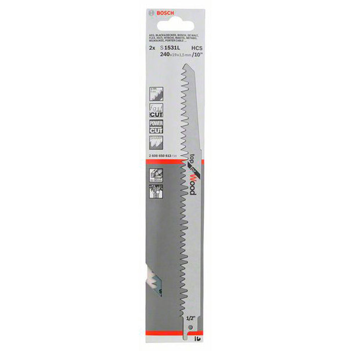 НОЖ ЗА САБЛЕН ТРИОН 2 БР. BOSCH S1531L
