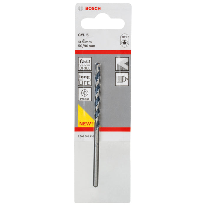СВРЕДЛО ЗА БЕТОН BOSCH CYL-5 4X90